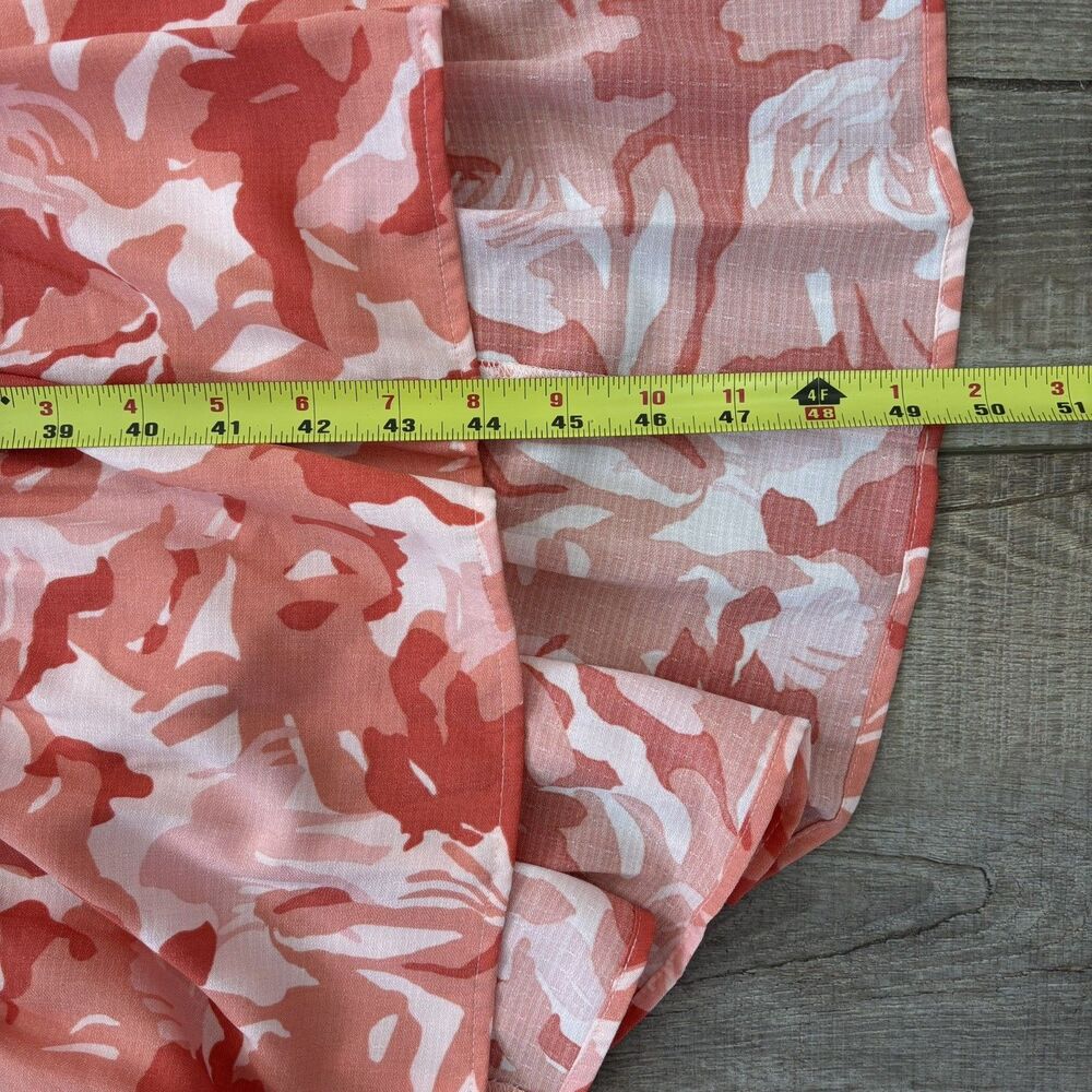 NINE WEST Womens Halter Floral Dress Size L Easter Spring Tiered Ruffle Resort - Picture 16 of 16